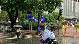 廣東未來一周將進入“龍舟水”盛期 多地發布暴雨預警信號