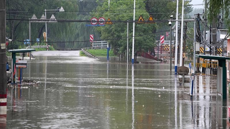 北京強降雨持續 已轉移民衆超5.2萬人