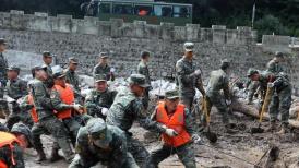 西安喂子坪村山洪泥石流致21人遇難6人失聯