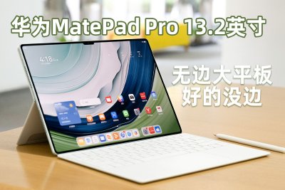 華爲MatePad Pro 13.2英寸體驗：無邊大屏帶來平板生產力新體驗