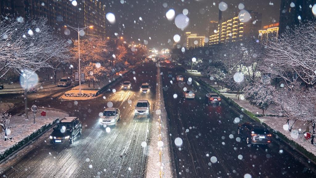 冷空氣攜大範圍雨雪影響中東部 江南等地部分地區有大雨