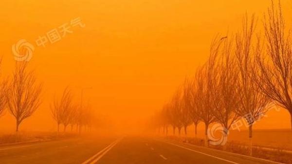 北方今年來第三次沙塵天氣過程持續 東北等地氣溫波動明顯