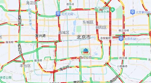 北京今天預計晚高峰提前 17時至19時達嚴重擁堵