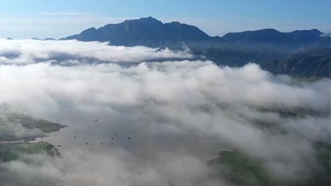 穿過雲海 瞰黃河岸畔詩情畫意