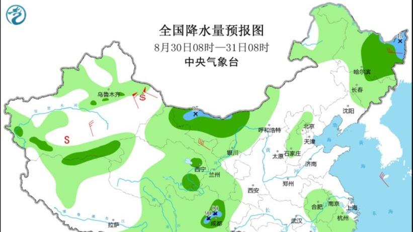 全國降雨區域分散 南方高溫將再度發展