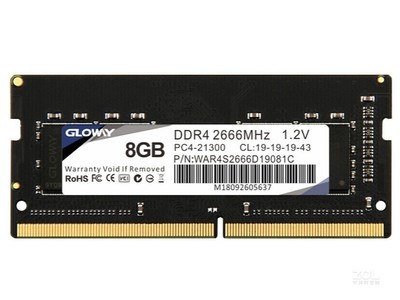 【手慢無】光威8GB 2666MHz DDR4筆記本內存京東僅售85元