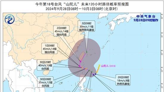 防範台風“山陀兒” 福建省啓動防台風Ⅳ級應急響應