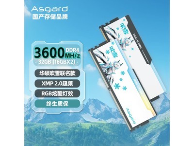 【手慢無】百億補貼！阿斯加特32GB內存僅售535元