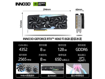 【手慢無】映衆 GeForce RTX 4060 Ti 遊戲顯卡 3149元到手！