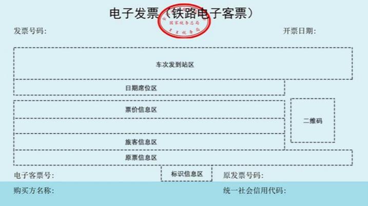 火車電子發票將全面推廣使用 紙質報銷憑證成歷史