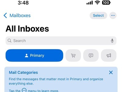 蘋果重新設計郵件應用！歸類功能增強效率