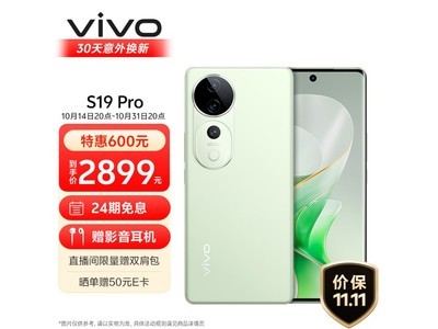 vivo S19 Pro價格崩盤，2391元入手原價機