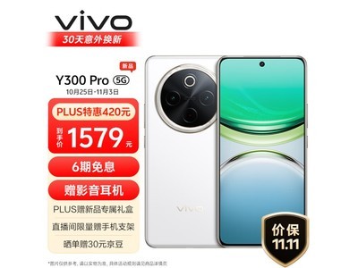 千元機皇限時優惠！vivo Y300 Pro 8GB+256GB僅售1699元