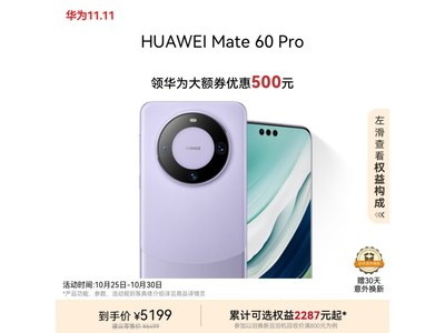 華爲 Mate 60 Pro 手機價格暴跌！搶購價僅需5199元