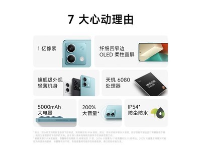 Redmi Note 13限時特惠766元！