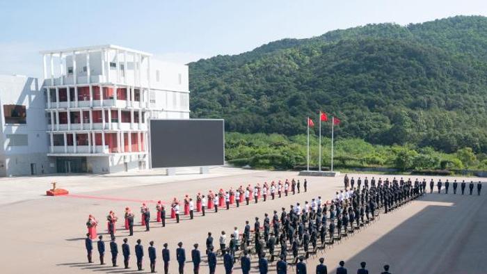 香港舉行“消防處紀念日”活動 悼念因公殉職人員