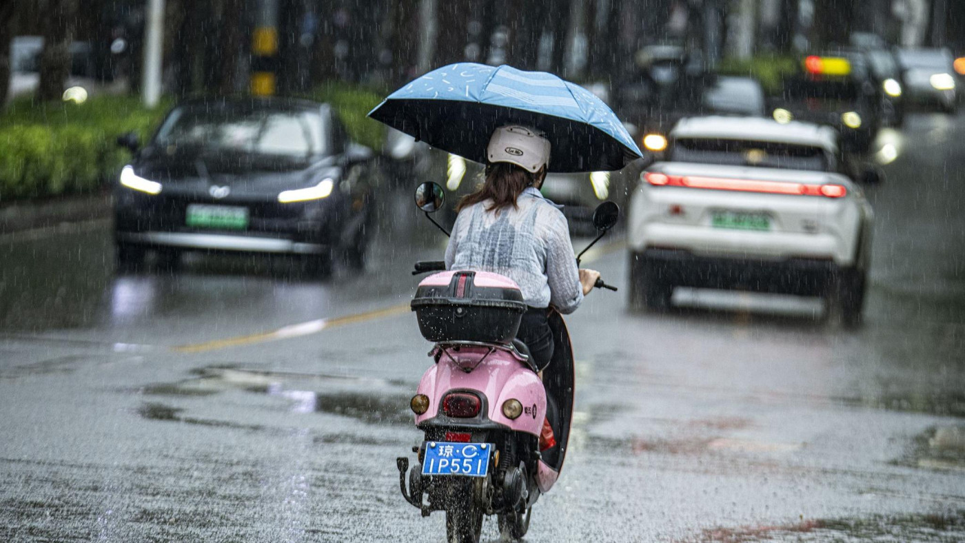 海南島東北部普降暴雨到大暴雨 4日夜間起降水趨於結束