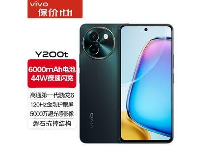 vivo Y200t 5G手機直降430元 12GB+512GB 極光