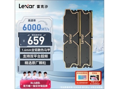 雷克沙DDR5 6000 32GB條內存條，到手價只要604元！