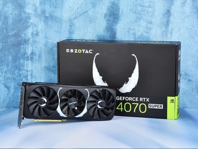 毒液粉夢中情卡 索泰 GeForce RTX 4070 SUPER-12GB 毒液評測