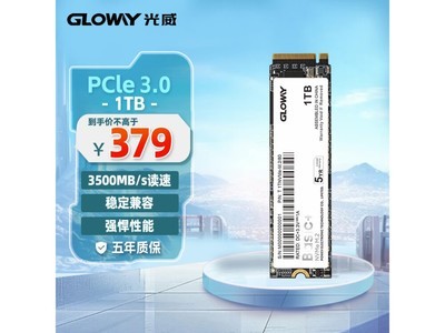 光威Basic NVMe M.2 固態硬盤 379元1TB