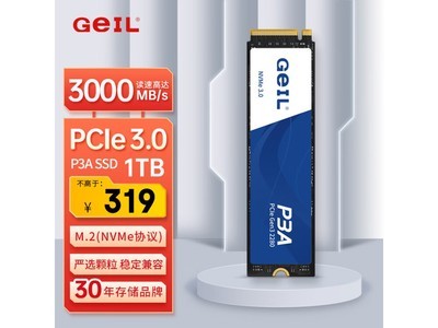 GeIL 1TB SSD固態硬盤到手價297元