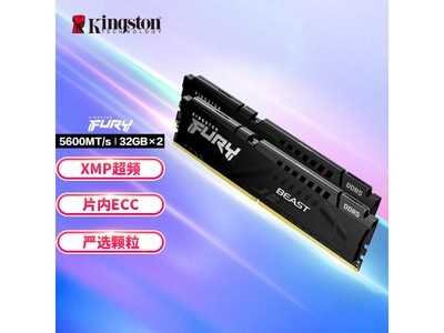 金士頓64GB DDR5內存促銷價1359元 快搶啊！