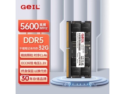 千禧系列32G DDR5內存條僅售549元！