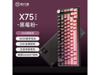 EWEADN前行者X75機械鍵盤只要218元