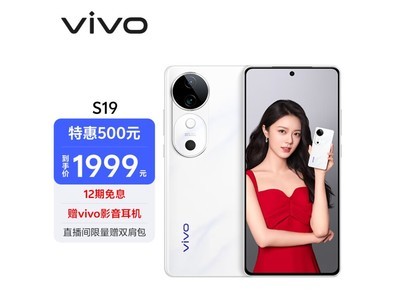 vivo S19 5G手機僅需1999元！8+256GB 煙雨青