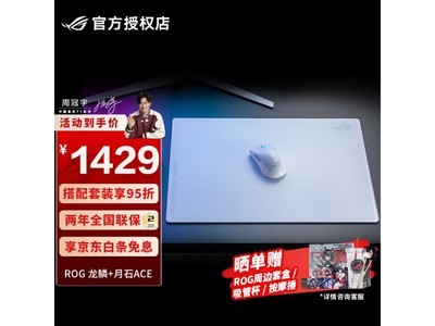 ROG 玩家國度 龍鱗ACE X AimLab合作版遊戲鼠標 1329元