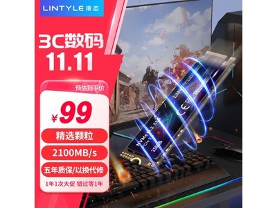 LINTYLE凌態 SSD固態硬盤99元入手