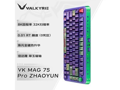 瓦爾基裏VK MAG 75 Pro 翠玉軸鍵盤特價促銷449元