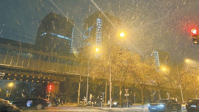 昨夜北京爲何飄雪忽至？氣象部門回應