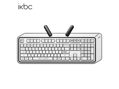 超值限時購！ikbc 機械鍵盤無线遊戲鍵盤 超值349元