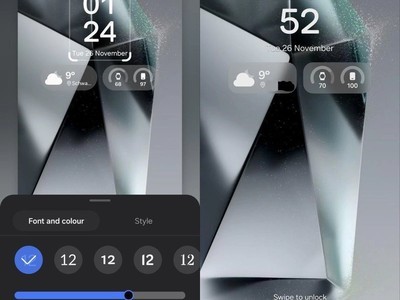 三星One UI 7.0鎖屏界面曝光：全新藥丸狀小部件引領