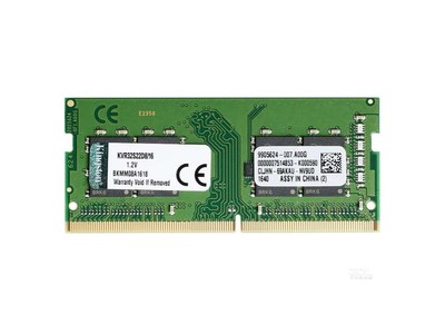 金士頓DDR4 3200 16G筆記本內存條 199元到手價